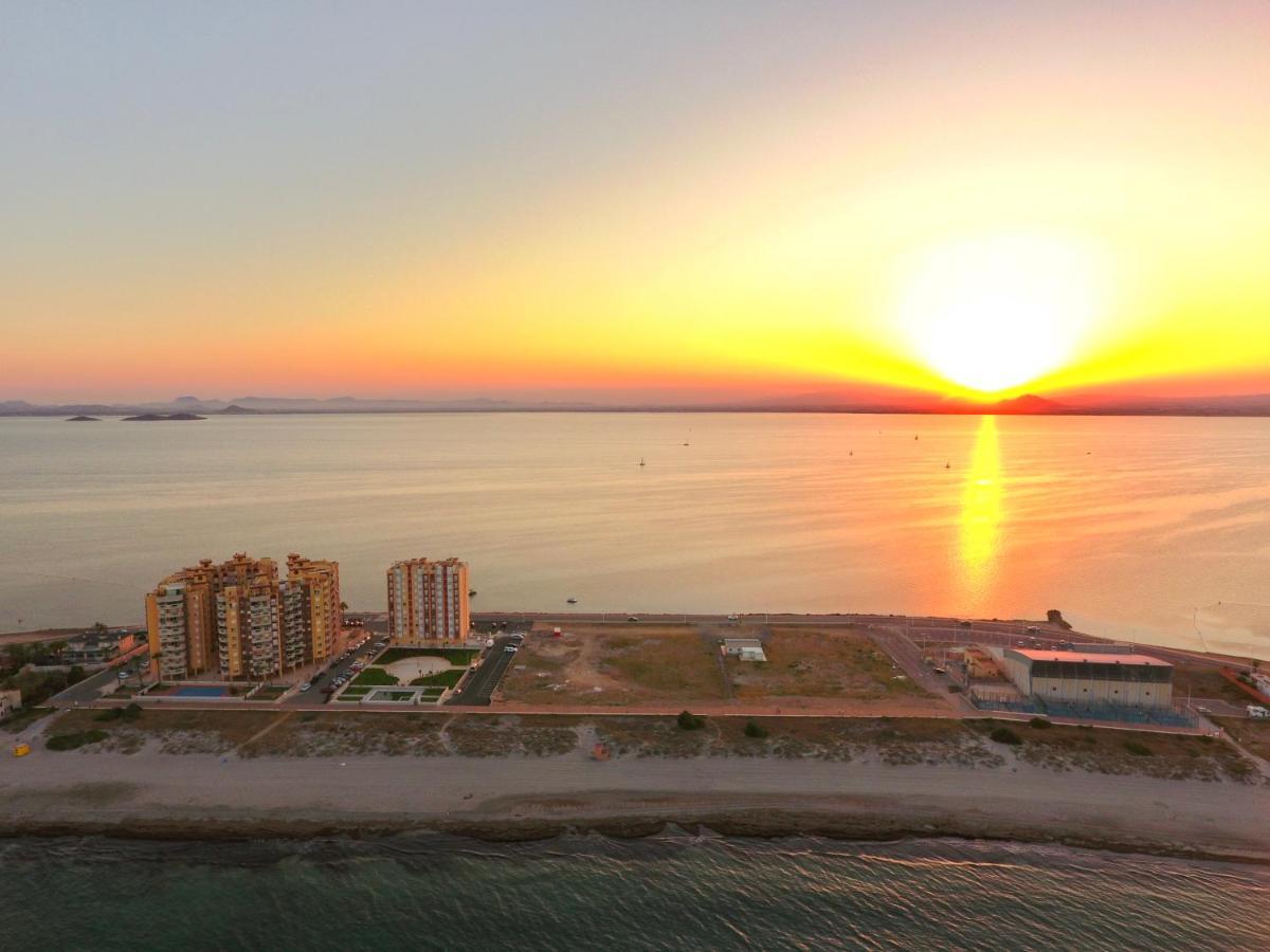 לוס נארחוס La Manga Principe Relax Ferienwohnung Am Strand Mit Exklusiver Ausstattung מראה חיצוני תמונה
